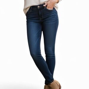 American Eagle Super Stretch Dark Wash Jegging Size 6 R Denim Skinny